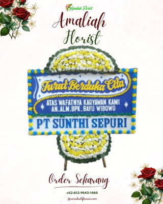 Papan Bunga Duka di Karang Ketuan